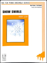 Snow Swirls piano sheet music cover